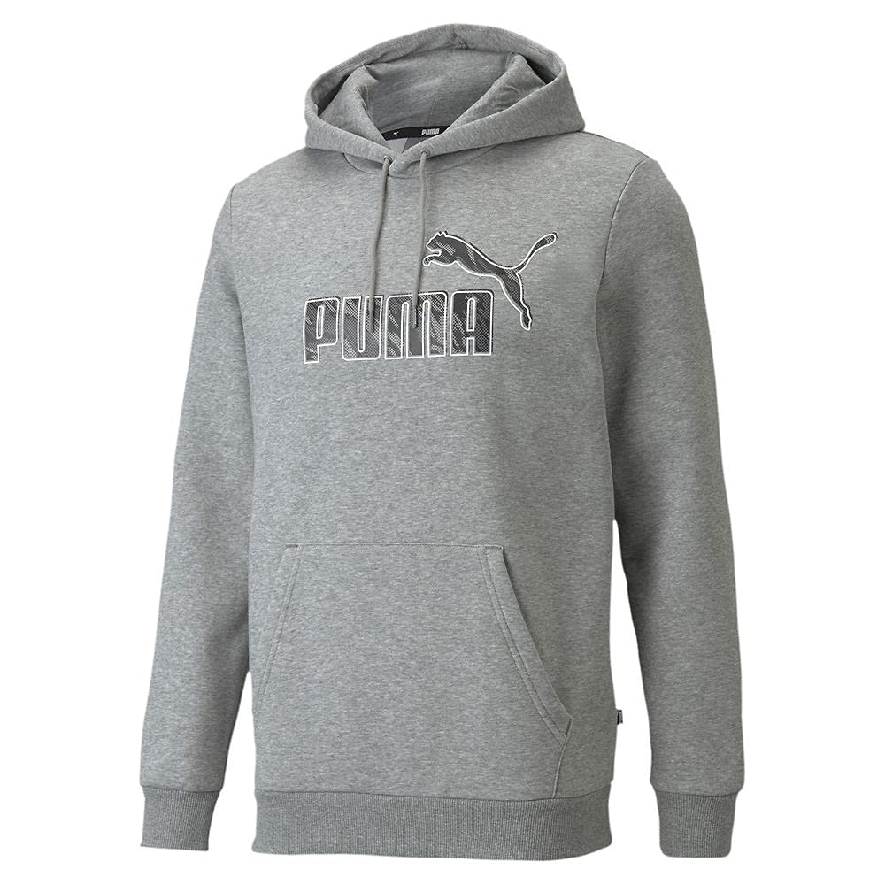 Amazon.com: PUMA Men's Graphic Fleece Hoodie S Medium Grey